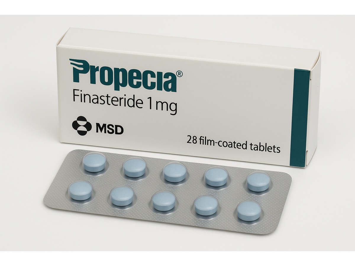 Propecia 1 mg finasteride tablets for male pattern hair loss