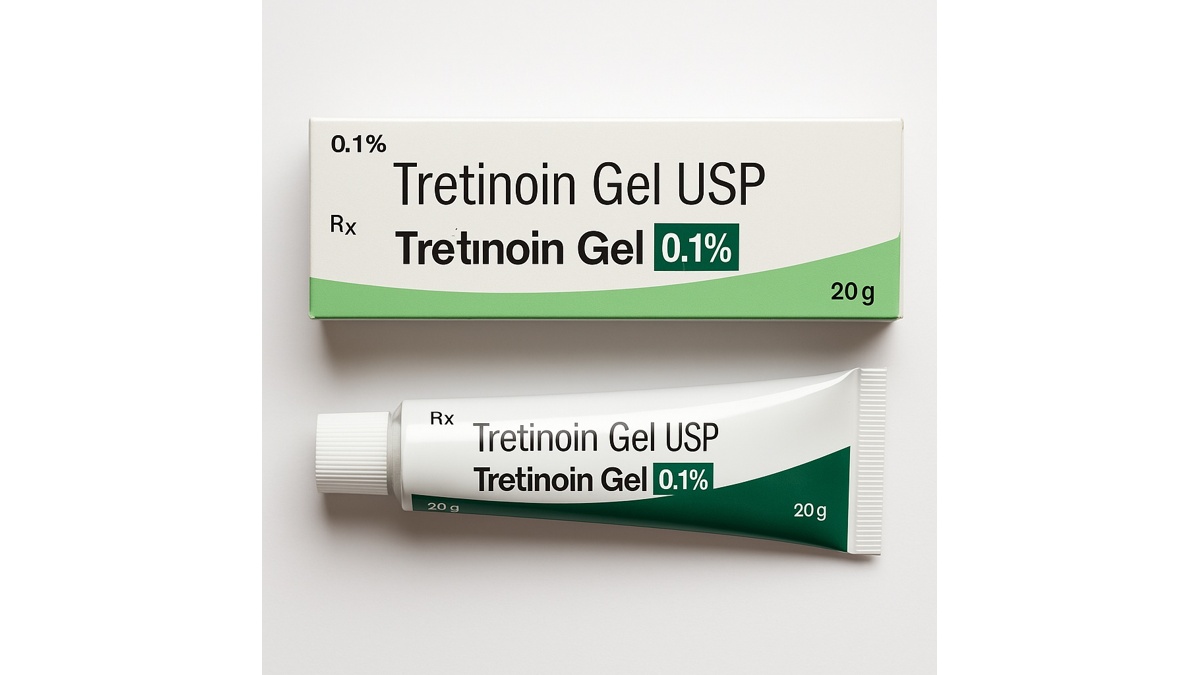 Tube of Tretinoin Gel