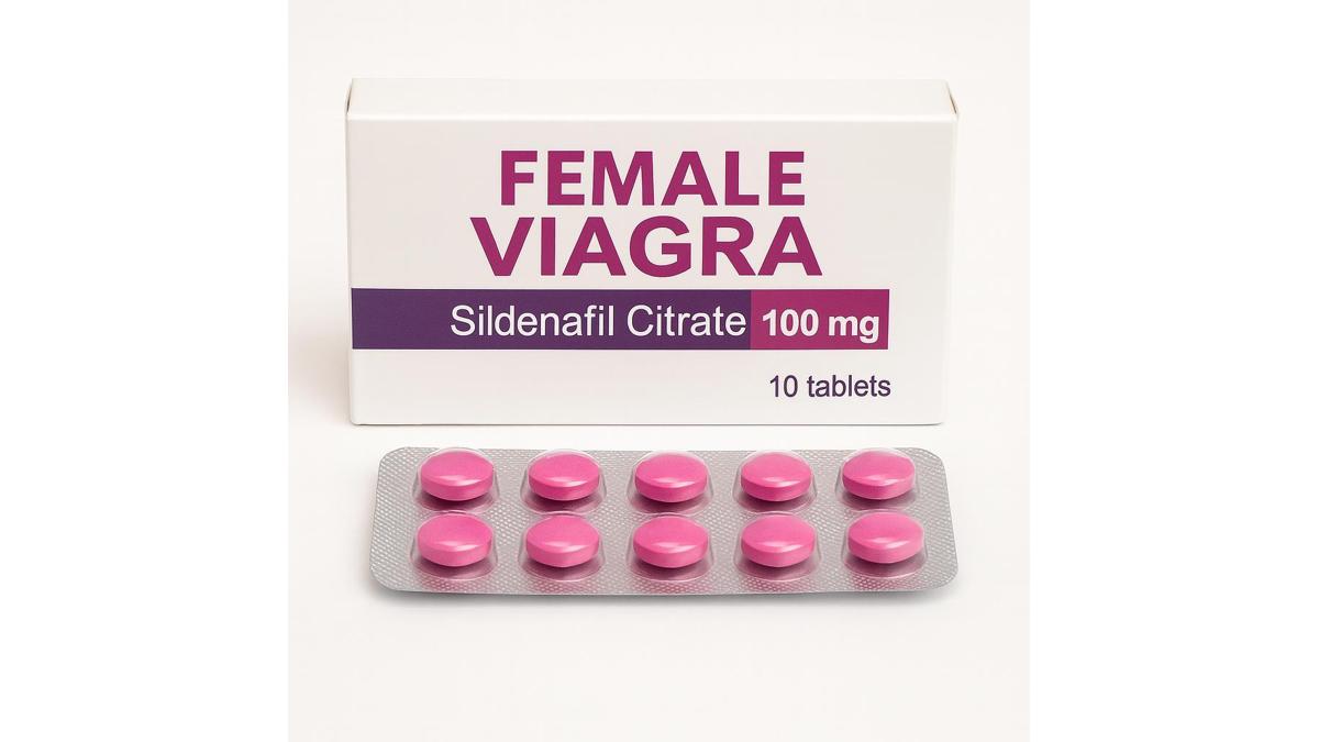 Female Viagra (Flibanserin / Addyi) tablets, commonly used for HSDD