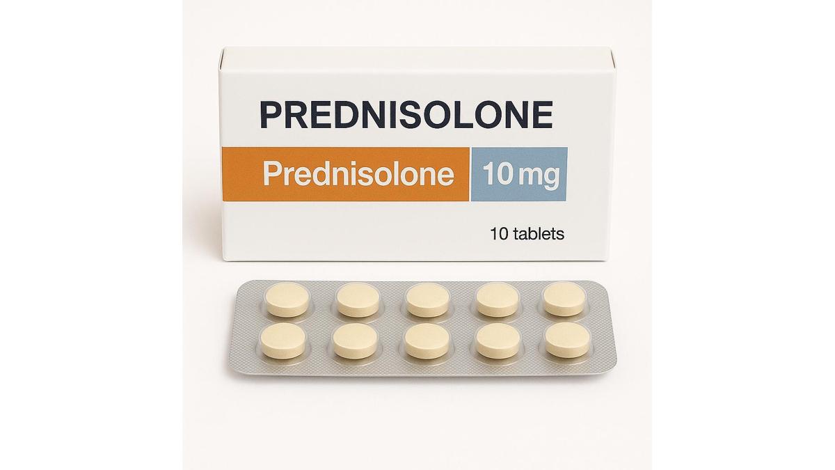 Prednisolone tablets for inflammation and autoimmune conditions