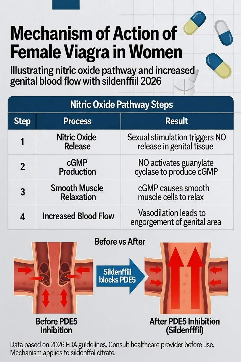 mechanism of action of female viagra